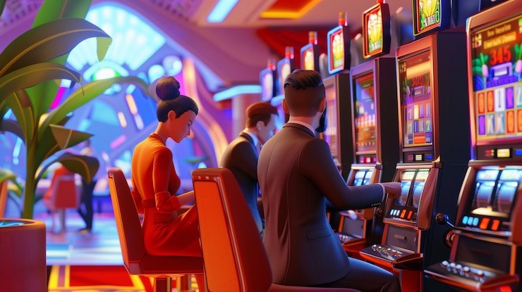 Panduan Money Coming bernuansa neon